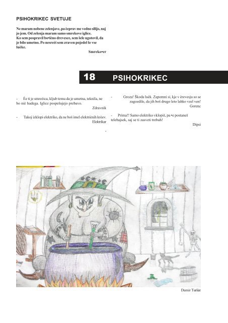 Krik 1 - Osnovna Å¡ola Franceta PreÅ¡erna Kranj