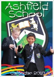 calendar cover 2010-11.psd - Ashfield School