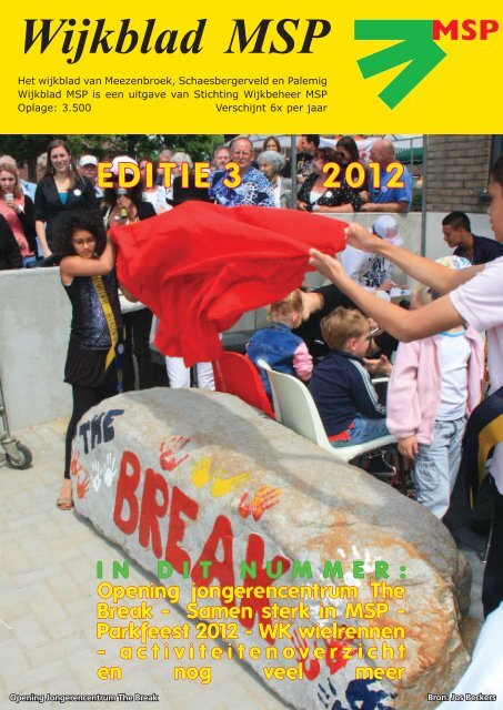 Wijkblad St. Wijkbeheer MSP, ed 3, 2012 - Mijn MSP