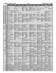 SUNDAY MORNING GRID 4/1/12 LATIMES.COM/TV TIMES