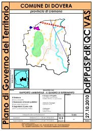 Piano di Governo del Territorio Valutazione Ambientale Strategica ...