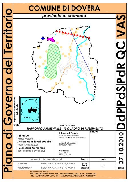 Piano di Governo del Territorio Valutazione Ambientale Strategica ...