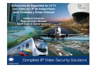 Soluciones de Seguridad de CCTV con Video por IP ... - IP UserGroup