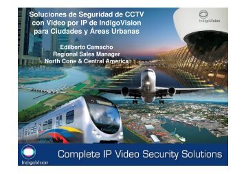 Soluciones de Seguridad de CCTV con Video por IP ... - IP UserGroup