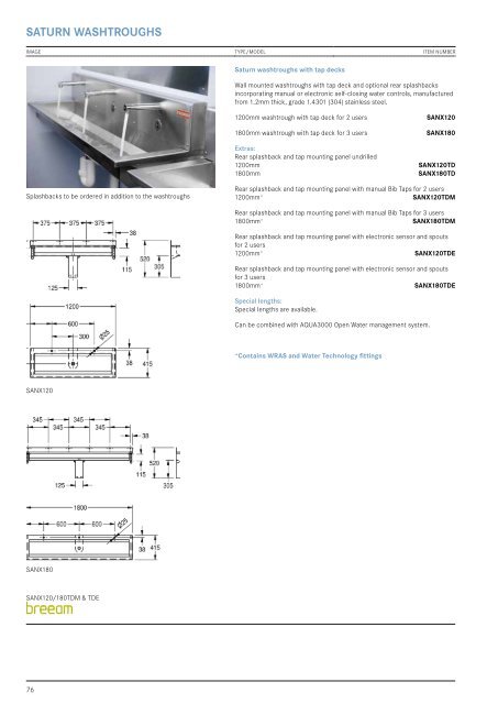 FRANKE SALES CATALOGUE