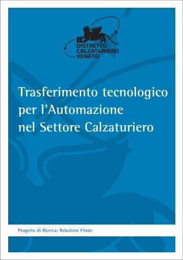Trasferimento tecnologico per l'Automazione nel Settore Calzaturiero