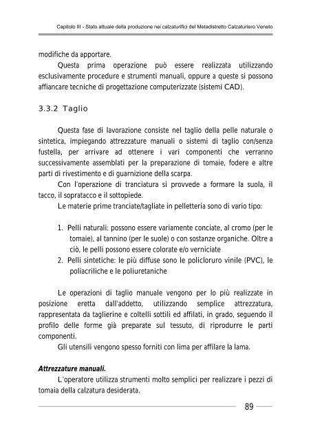 Trasferimento tecnologico per l'Automazione nel Settore Calzaturiero