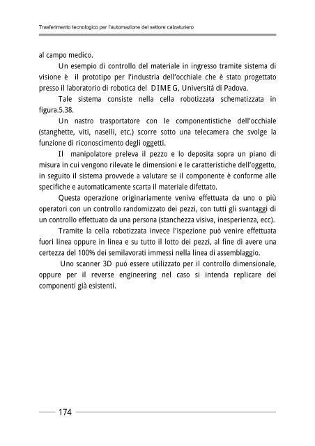 Trasferimento tecnologico per l'Automazione nel Settore Calzaturiero