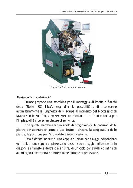 Trasferimento tecnologico per l'Automazione nel Settore Calzaturiero