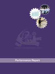 Performance Report - Central Drug Research Institute