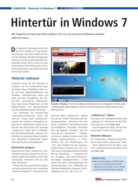 com! DVD Windows portable