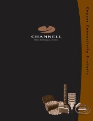 to download our complete Copper Connectivity catalog. - Channell ...