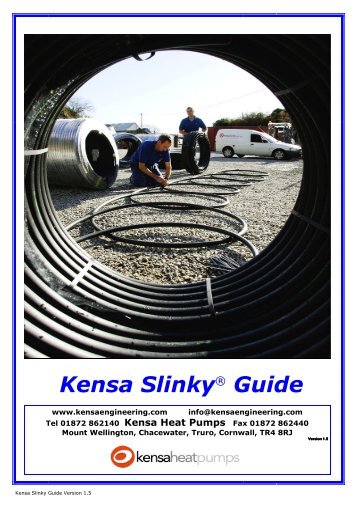Kensa SlinkyÂ® Guide - Artizan Heating