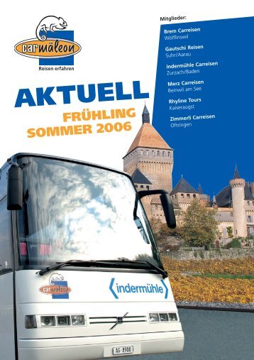Aktuell FrÃ¼hling Sommer 06 - CarmÃ¤leon Reisen AG