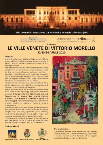 Le Ville Venete di Vittorio Morello (Fronte) - Villa Contarini