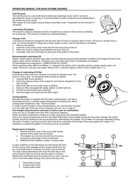 For bukh marine diesel engine type dv24 me - CLOUDS.NL