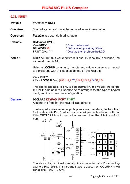 PICBASIC PLUS LITE Manual - Profe Saul