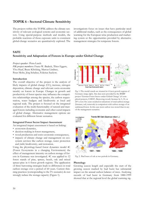 PIK Biennial Report 2000-2001 - Potsdam Institute for Climate ...