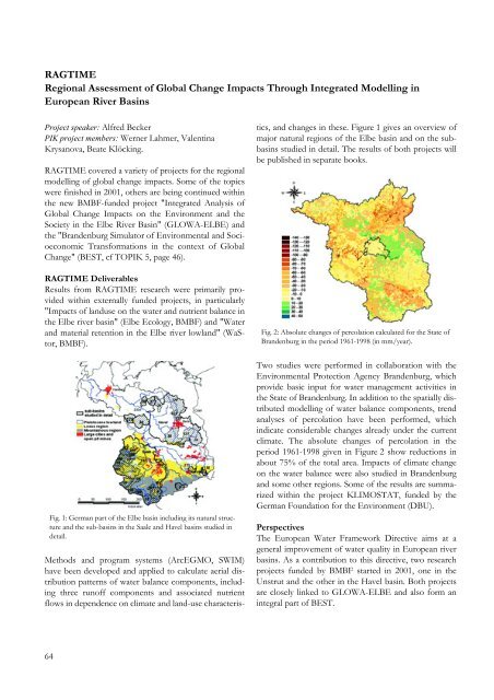 PIK Biennial Report 2000-2001 - Potsdam Institute for Climate ...