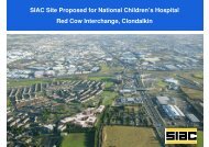 SIAC Site Proposed for National Children's Hospital Red Cow ...