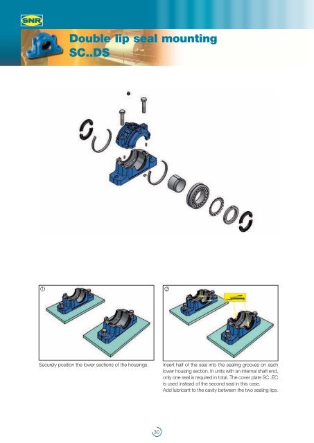 SNR : SNC Pillow Block Housings