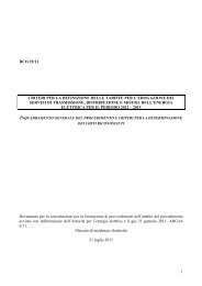 DCO 29/11 - AutoritÃ  per l'energia elettrica e il gas