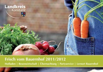 Frisch vom Bauernhof 2011/2012 - Modellprojekt Konstanz GmbH