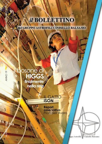 Il bosone di HIGGS - Gruppo Astrofili Cinisello Balsamo - Astrofili.org