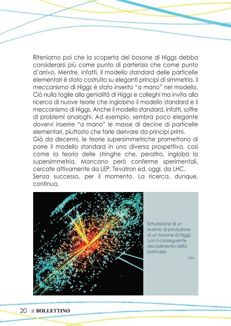 Il bosone di HIGGS - Gruppo Astrofili Cinisello Balsamo - Astrofili.org