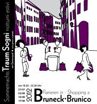 BruneckÂ·Brunico - Stadtmarketing Bruneck