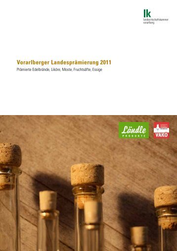 Vorarlberger Landesprämierung 2011