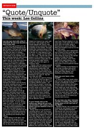 Lee Collings Interview - Carpology iMagazine.pdf - Chub Fishing