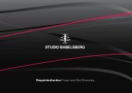 Requisitenfundus Props and Set Dressing - Studio Babelsberg