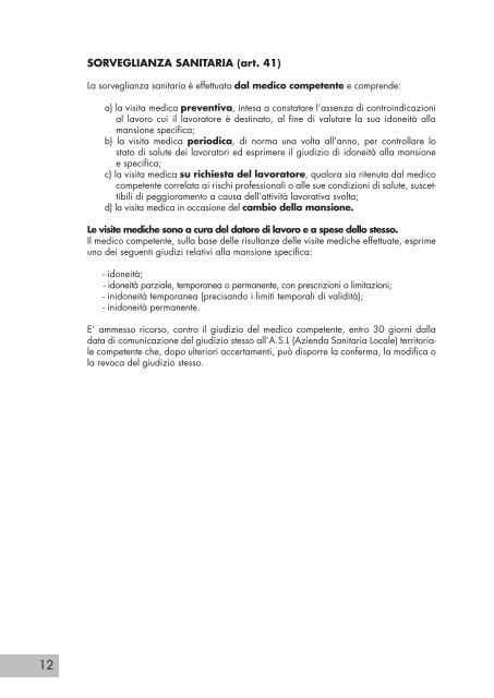 la tua azienda un luogo sicuro - Nuovo CESCOT Emilia Romagna