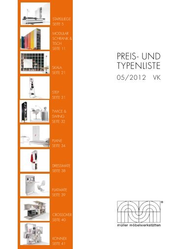 Müller Möbelwerkstätten Preisliste 2012 (PDF ... - Betten Ritter