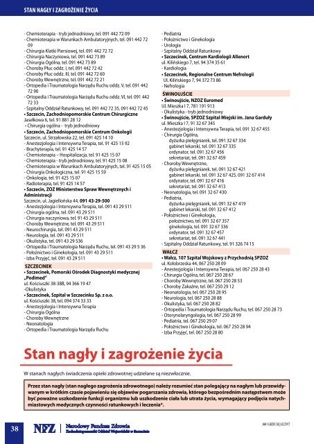 pobierz PDF - Zachodniopomorski Oddział Wojewódzki NFZ