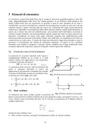 5 Elementi di cinematica - Dimeca