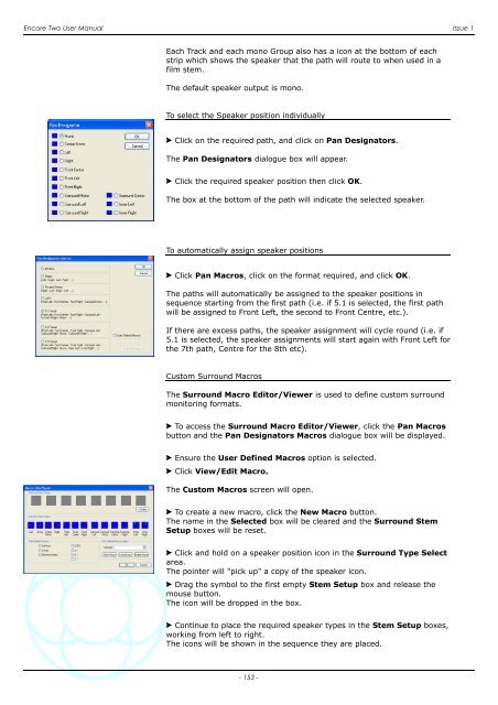 Encore Two User Manual - AMS Neve