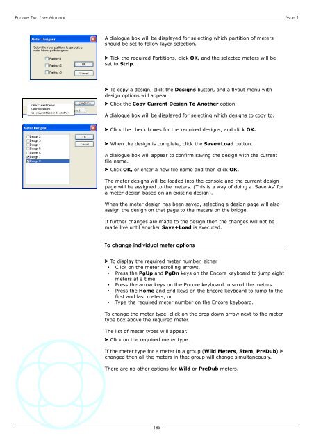 Encore Two User Manual - AMS Neve