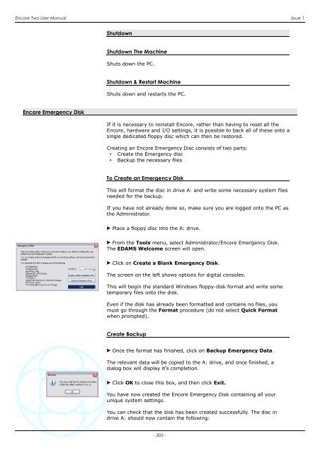 Encore Two User Manual - AMS Neve