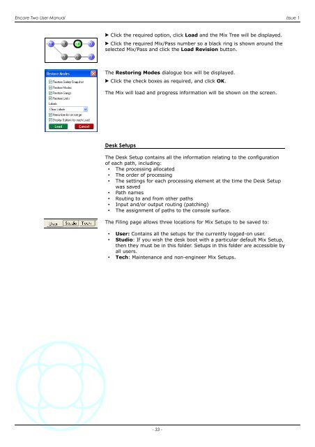 Encore Two User Manual - AMS Neve