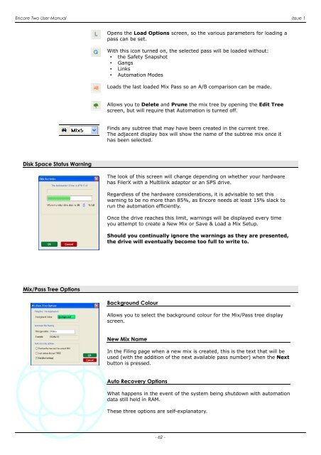 Encore Two User Manual - AMS Neve