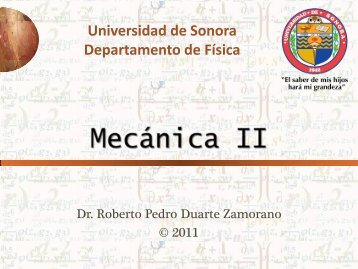 Mecánica II con Laboratorio - Página personal de Roberto Pedro ...