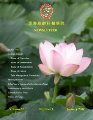 HKCA Newsletter, Volume 11, No.1 - The Hong Kong College of ...