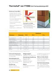 Produktdaten ThermofluÃ - Bau Docu Ãsterreich