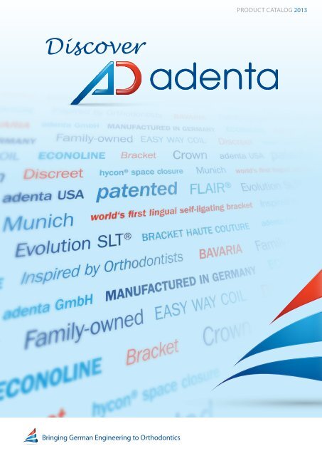 Product catalog 2013 - Adenta