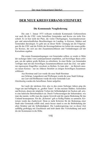Chronik Kapitel 5 - CDU Kreisverband Steinfurt