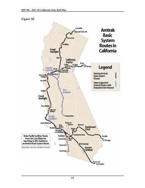 California State Rail Plan 2007-08 to 2017-18