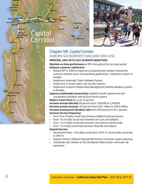 California State Rail Plan 2007-08 to 2017-18
