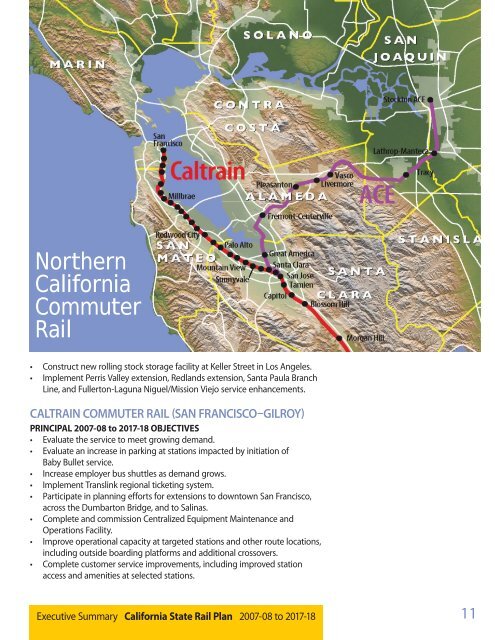 California State Rail Plan 2007-08 to 2017-18